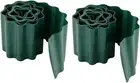 2Pcs Garden Fence Pet Cage Fence Garden Edging Edge Trim Picket Fence Yard Edgin