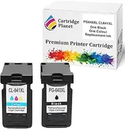 [Cartridge Planet] 1 Black and 1 Colour Compatible Ink for Canon PG-640XL CL-641XL PG640XL CL641XL for Canon MG2160 MG2260 MG3160 MG3260 MG3560 MG3660 MG4160 MG4260 MX376 MX396 MX436 MX456 MX476 MX516..
