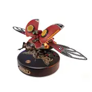Robotime ROKR Scout Bettle Model DIY 3D Puzzle steampunk LED Detection
