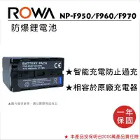 在飛比找Yahoo!奇摩拍賣優惠-《動力屋》ROWA樂華數位 NP-F970鋰電池 FOR S