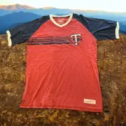 Mitchell & Ness Cooperstown Collection Minnesota Twins Shirt Mens XXL Tailored
