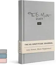 6-Minute Diary Pure – 3-Million User Gratitude Journal for Women with Prompts – Guided Self Care Journal Based on Positive Psychology – Daily Manifestation Journal for Self-Love & Mindfulness