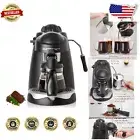 Espresso Maker with 3.5 Bar Pump & Milk Frother - Perfect 4 Cup Latte Machine