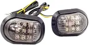 Indicators Flowing Turn Signal 1 Pair Left Right Turn Signal Light Blinker Marker LED Lamp 12V for Grom MSX125 Monkey Motorcycle ATV 1.2A Turn Signal Indicator