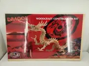 Dragon Woodcraft Construction Kit Quay Chinese 3D Wood Puzzle Adults Kids 7+