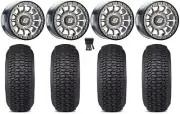 Sedona Sano Bdlk 15x6 Wheels Ct 32" Regulator 2 Tires Polaris Ranger XP 9/1K
