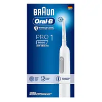 在飛比找蝦皮商城優惠-Oral-B歐樂B PRO1 3D電動牙刷(白色) 1Box