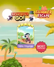 Golden Blitz - Velo Voyage - Monopoly go set 18