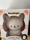 Pink Sky Luna Cat Mood light Nightstand Warm White