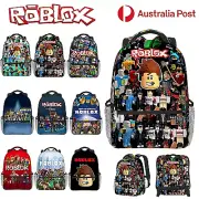 Roblox Backpack Kids School Bag Students Bookbag Travel Rucksack Shoulder Bags