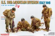 DML6377 1:35 Dragon US Army 10th Mountain Division Italy 1945 (4 Figures Set) ~