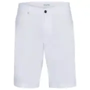 NWT GOLFINO Men's 5 POCKET TECHNO STRETCH BERMUDA 2369111 100 White Sz 36" NEW