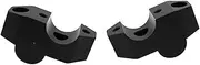 Handlebar Clip Handlebar Risers Up Clamp Mount Handle Bar Riser Move Back Parts for Suzuki for V-Strom 800 DE 2023 2024(Black)