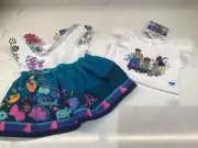BUILD A BEAR WORKSHOP ADORABLE DISNEY ENCANTO TEE & MIRABEL DRESS BNWT