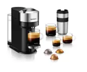 Nespresso Vertuo Next Deluxe with Aeroccino 3 and 32 Capsules