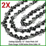 2X Chainsaw Chain New 12" FOR GIANTZ 62 65CC 40CC POLE SAW PRUNER BRUSHCUTTER