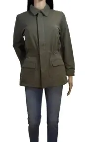 James Perse women argn drawstrings lightweight jacket size 2