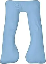 VRAXO Pregnancy Pillow 90x145 cm Light Blue -2.55KG,131588