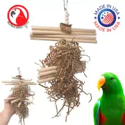 Bonka Bird Toys 2881 Natural Foraging Heart Medium Chew Forage Bird Toy Conure