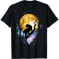在飛比找蝦皮購物優惠-黑豹精神滿月加拉黑星夜域 T 恤