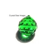 20mm Emerald Green Crystal Ball Prisms Wholesale CCI