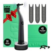 Electric Flosser (Shark Tank) 3 Speeds + 45 Replacement Heads - Easy Glide Fl...