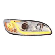 United Pacific 31253 - Chrome Projection Passenger Side Headlight For Peterbilt