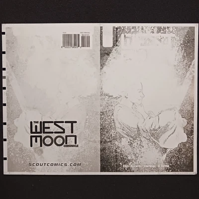 West Moon Chronicles #3 - Cover - Black - Comic Printer Plate - PRESSWORKS
