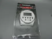 RADIOSHACK 6100266 DIGITAL LIGHT TIMER WHITE NEW