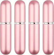 Portable Mini Refillable Perfume Atomizer Bottle, Refillable Perfume Spray, Atomizer Cologne Travel Size Spray Bottles, Pocket Perfume Container, Empty Travel Essentials (2 Rose Gold)