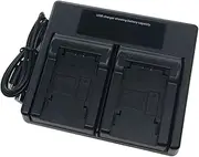 USB Dual Battery Charger for JVC BN-VG107 BN-VG107U BN-VG108 BN-VG114, BN-VG114U, BN-VG121 BN-VG121U, BN-VG138 Everio GZ-HM GZ-EX GZ-HM30, GZ-HM50 GZ-MG750 Series Camera