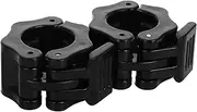 TOBBOMEY Heavy-Duty Barbell Clamp Set Pcs Quick Release Clips Anti-Slip Barbell Collars for Secure Lifting Gym Workouts
