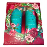 MIA & CO. Set of 2 Hand Cream Winter Rose Day & Night Hand Cream 7 oz New in Box
