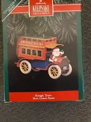 Kringle Tours 1992 Hallmark Keepsake Christmas Ornament New