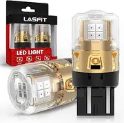 LASFIT L2 7440 7443 LED Bulbs Red, LED Brake Light Bulb Tail Lights, Super Bright T20 7441 7444 W21W LED Light Bulb Replacement for Tail lights Stop Lights, 2pcs