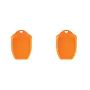 2PK Dexas 33cm Chop & Scoop Silicone Chopping Board Medium - Orange