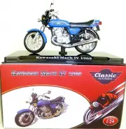 Kawasaki Mach IV 1969 Motorcycle Classic Atlas 4658111 New 1:24 Boxed HI3 Μ