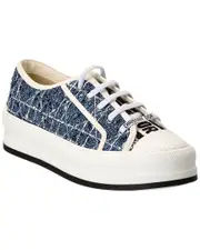 Dior Walk'N'Dior Tweed Platform Sneaker