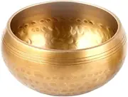 Statue Home and Office Decor for Success and Fortune 手工佛音钵家用佛音碗 Music Handmade Buddhist Brass Singing Bowl 瑜伽冥想钵颂钵音黄铜钵铜馨钵盂