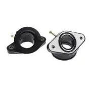 For Yamaha VIRAGO XV400 500 535 Carb Intake Carburetor Joint Boot Connector Black as described