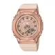 CASIO G-SHOCK 金屬農家橡樹計時錶 廣告款女錶 粉紅 玫瑰金 GM-S2100PG-4A