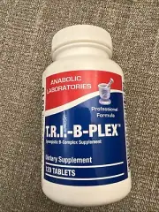 Time Release Super Vitamin B Complex - 120 Tablets for Heart, Brain, Eyes, Diges