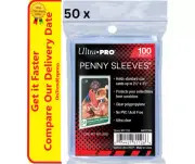 5000 Ultra Pro Soft Standard Card Sleeves Clear Penny Protector 100ct Packs x 50