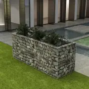 Gabion Planter Steel 270x90x100 cm