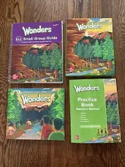 Wonders Grade 4 Textbook Practice ELL Backline writing reading Companion Lot