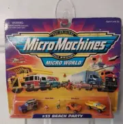 Micro Machines 1999 Beach Party #3375029 Sealed Vintage