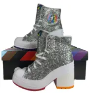 Converse Chuck 70 De Luxe Heel Pride Platform Boot A06028C 9.5 Men (11.5 Women)