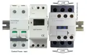 Timer 3 Pole Circuit Time Switch 110 120V 7 Day 24 Hr 30A 40A 50A 2Hp w Breaker