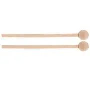 2 Pcs Xylophone Hammer Teaching Aid Mallets for Baby Child Empty Drum