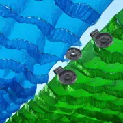 100 Pcs Sun Protection Net Buckle Baby Shade Cloth Clips Heavy Duty